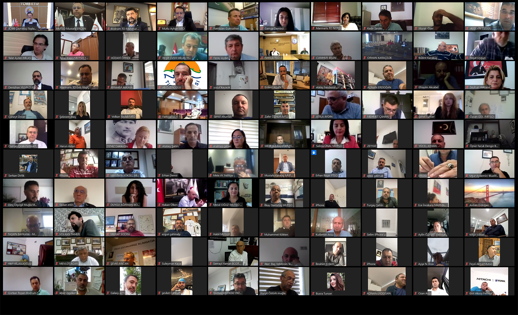 HİSARCIKLIOĞLU İLE MÜŞTEREK TOPLANTI