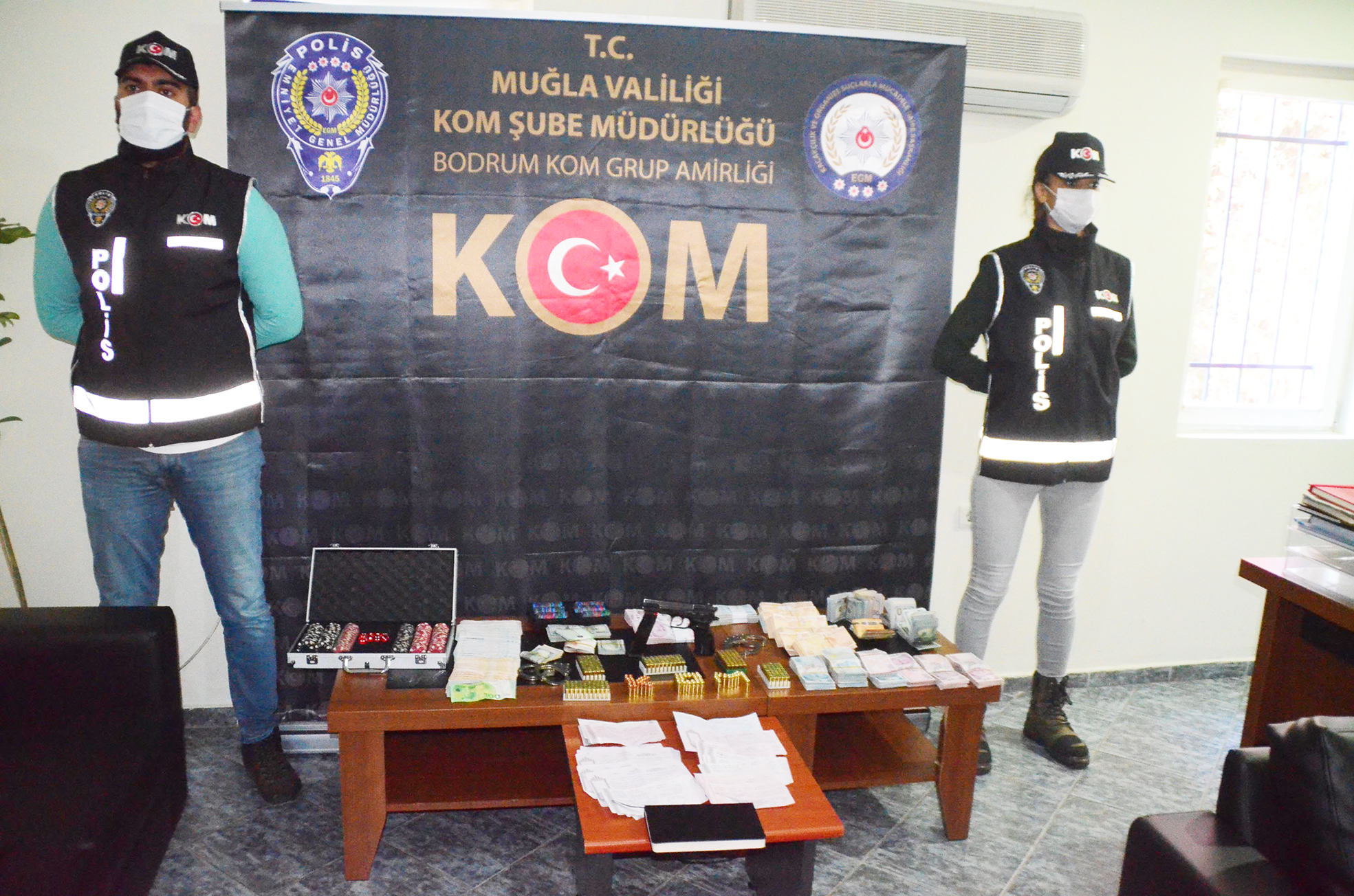 TEFECİLİK OPEERASYONUNDA GÖZALTI