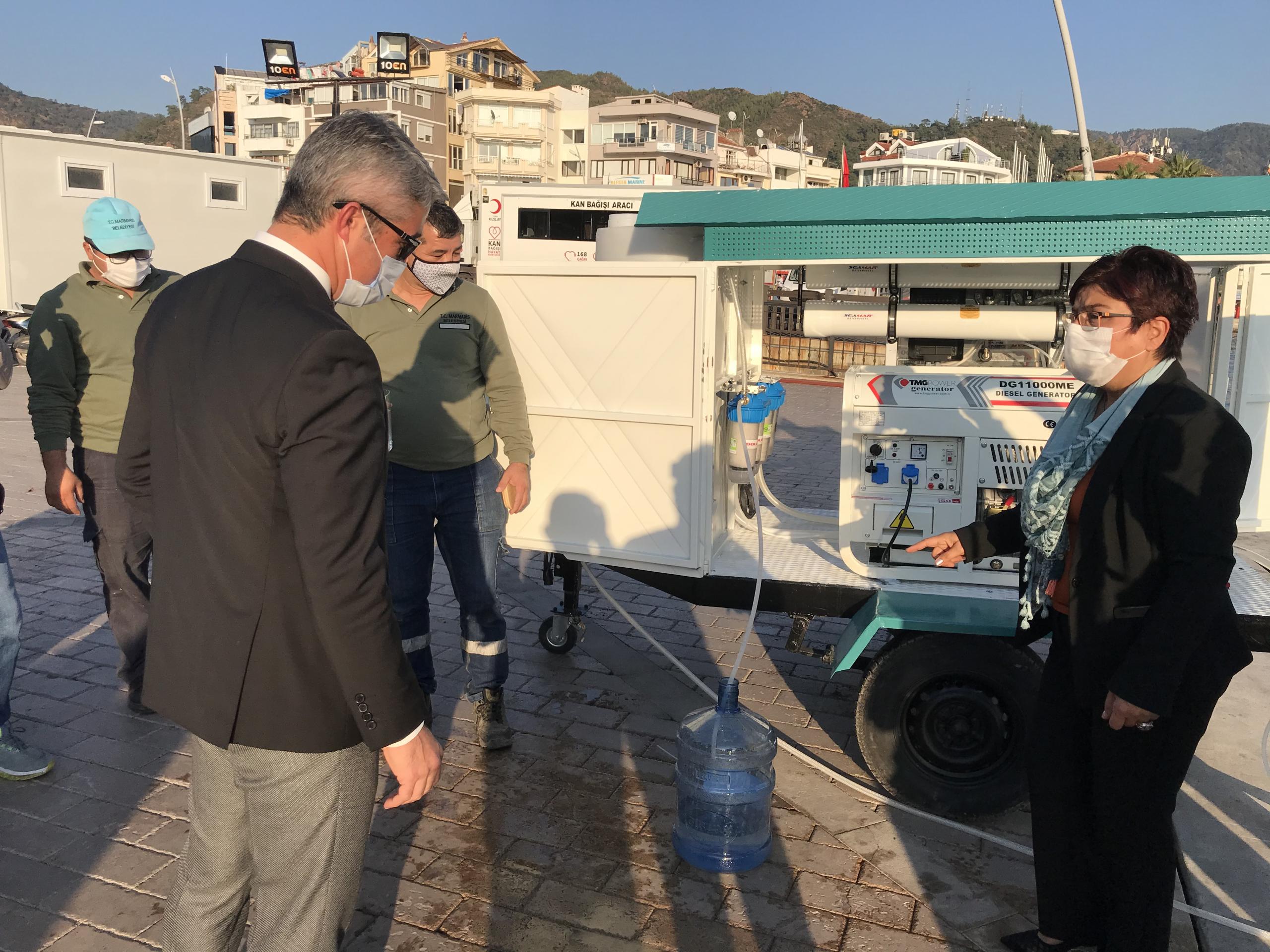 Acil Durum Deniz Suyu Arıtma Sistemi