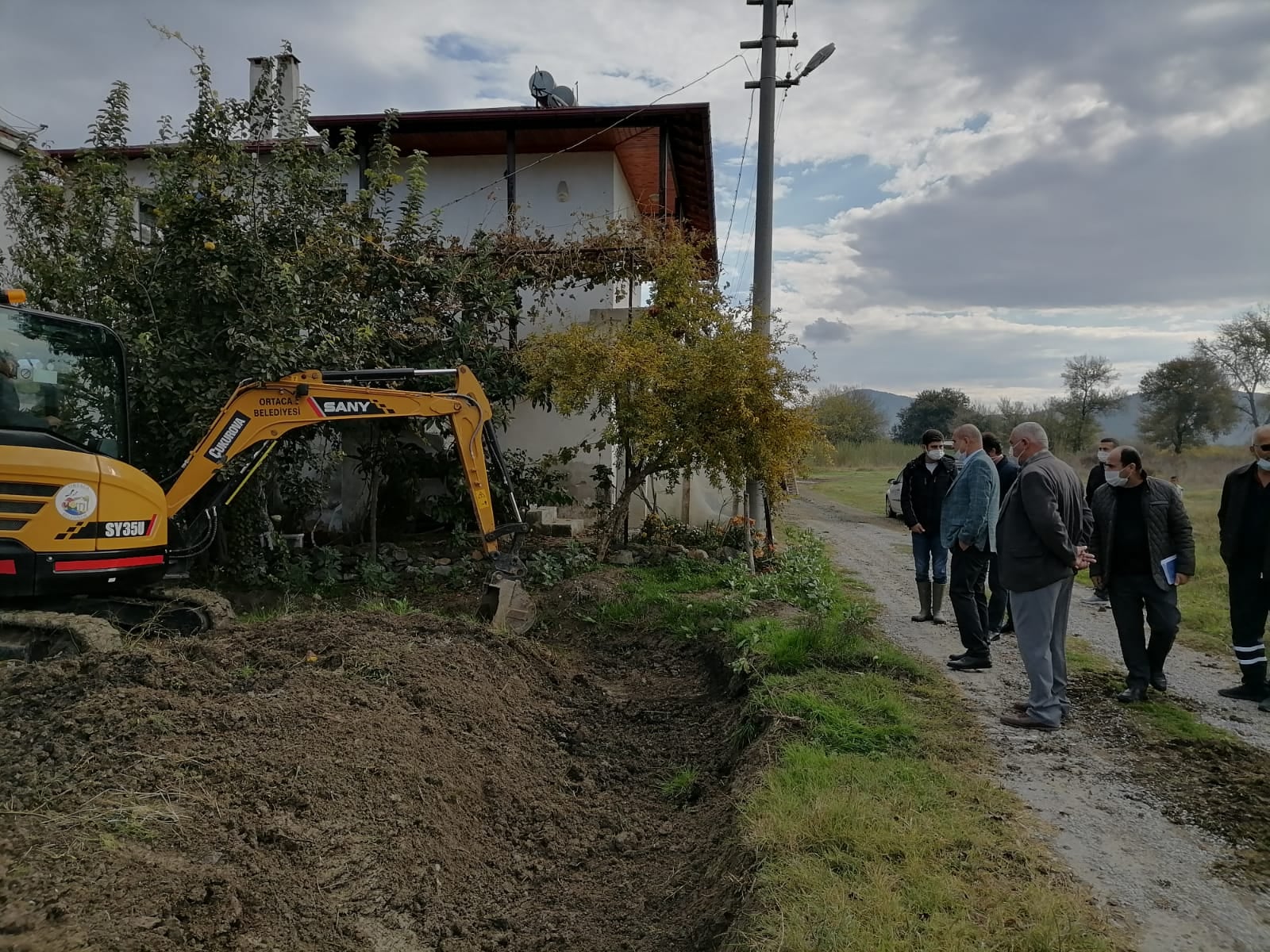 Tahliye hattı sorunu çözüldü