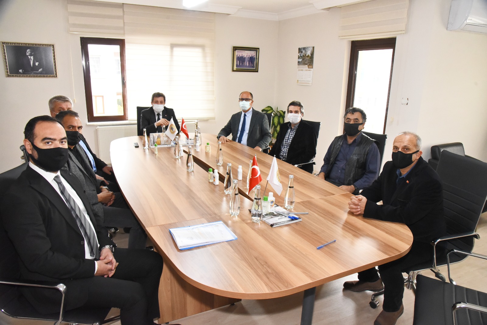 Vali, Mermerciler Derneği ile görüştü