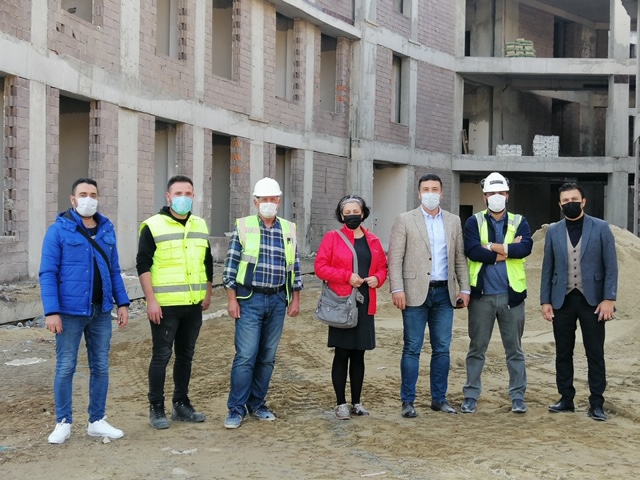 Güç Birliği Yeni Devlet Hastanesi şantiyesini inceledi