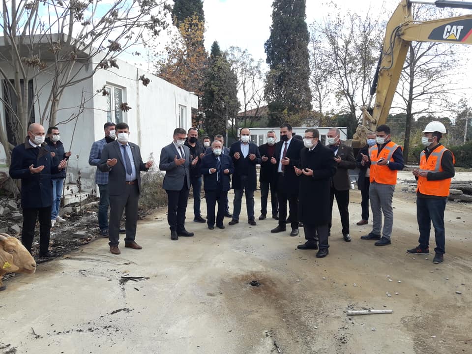 YATAĞAN GENÇLİK MERKEZİNİN TEMELİ ATILDI