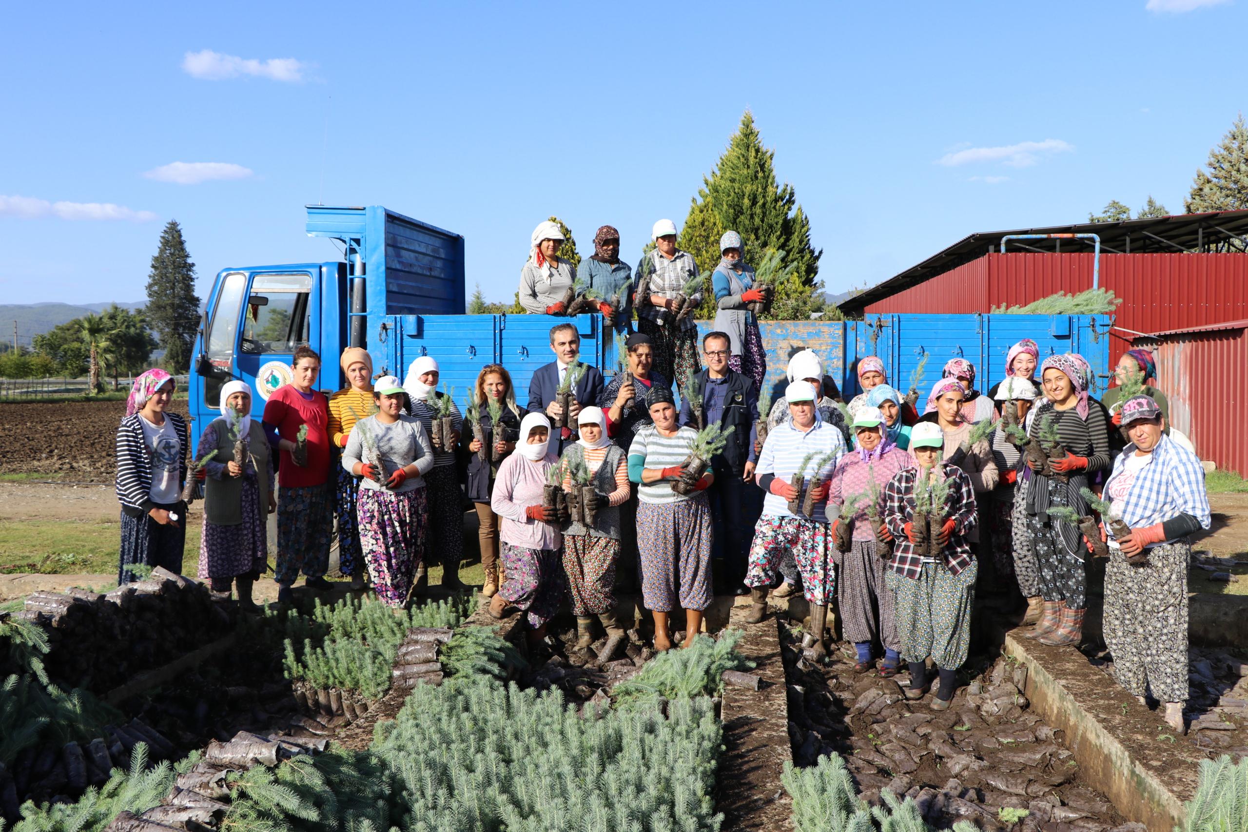 9,8 Milyon Fidan Üretildi