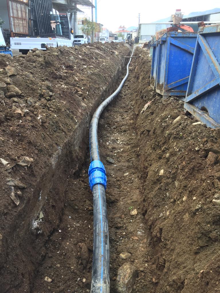 Ortaca ATA Sanayi Sitesine İçme Suyu Hattı