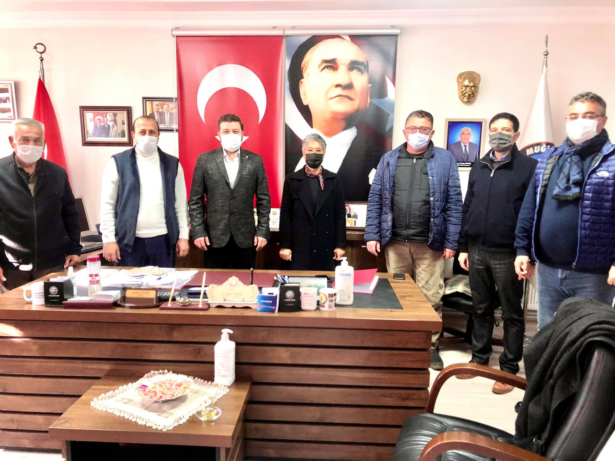 Kavak’tan esnaf ve meslek odalarına ziyaret