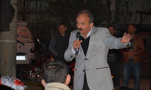 Saatcı, çalışmalarını sürdürüyor