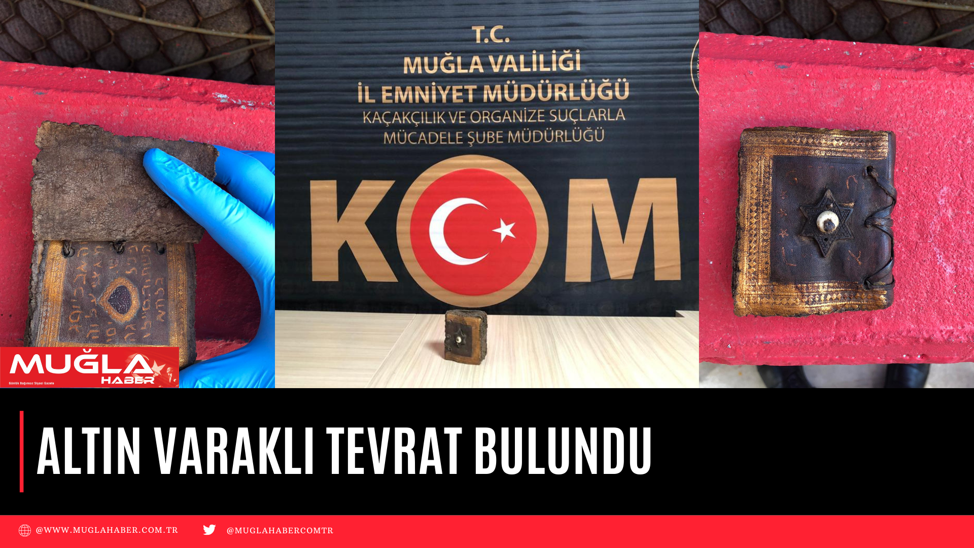 ALTIN VARAKLI TEVRAT BULUNDU