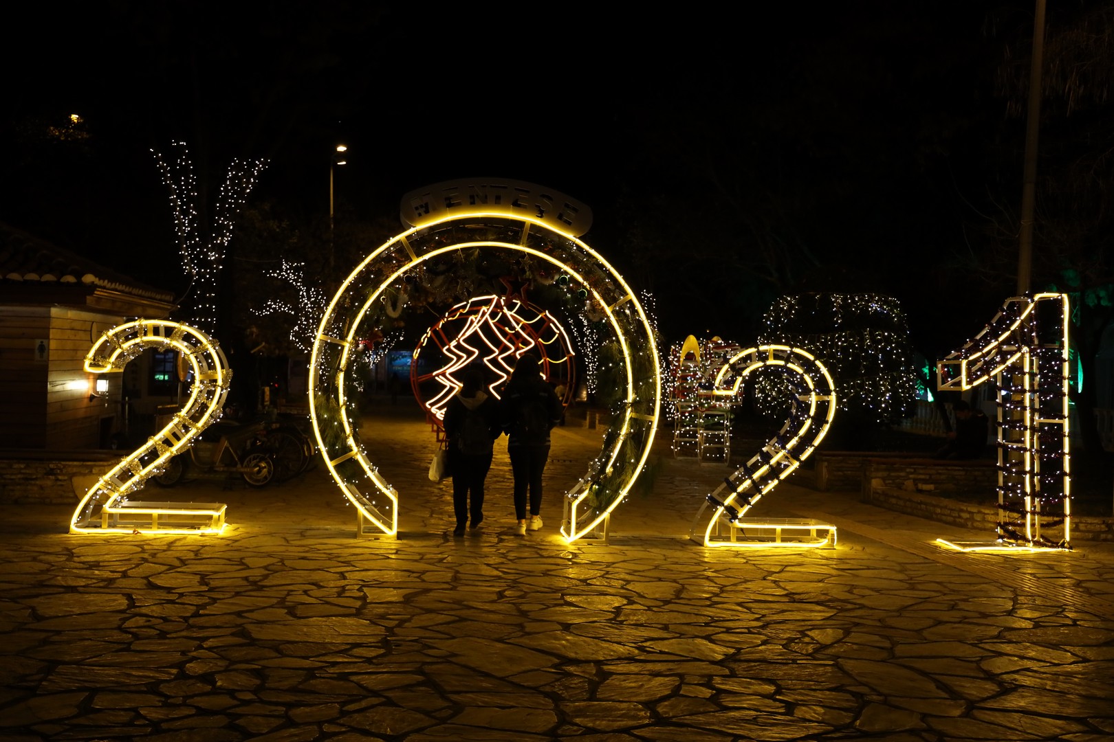 Menteşe'de yeni yıl hazırlıkları tamamlandı