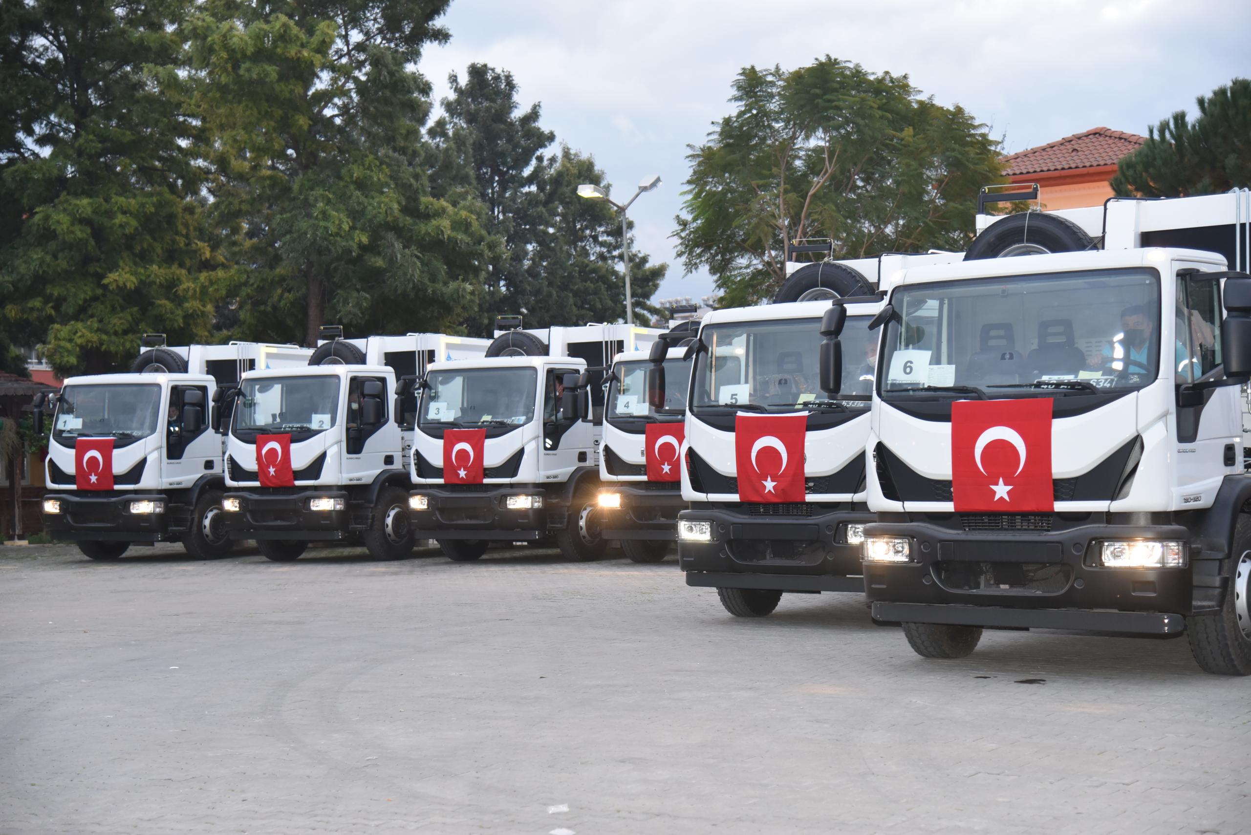 MİLAS BELEDİYESİ FİLOSUNU GENİŞLETİYOR