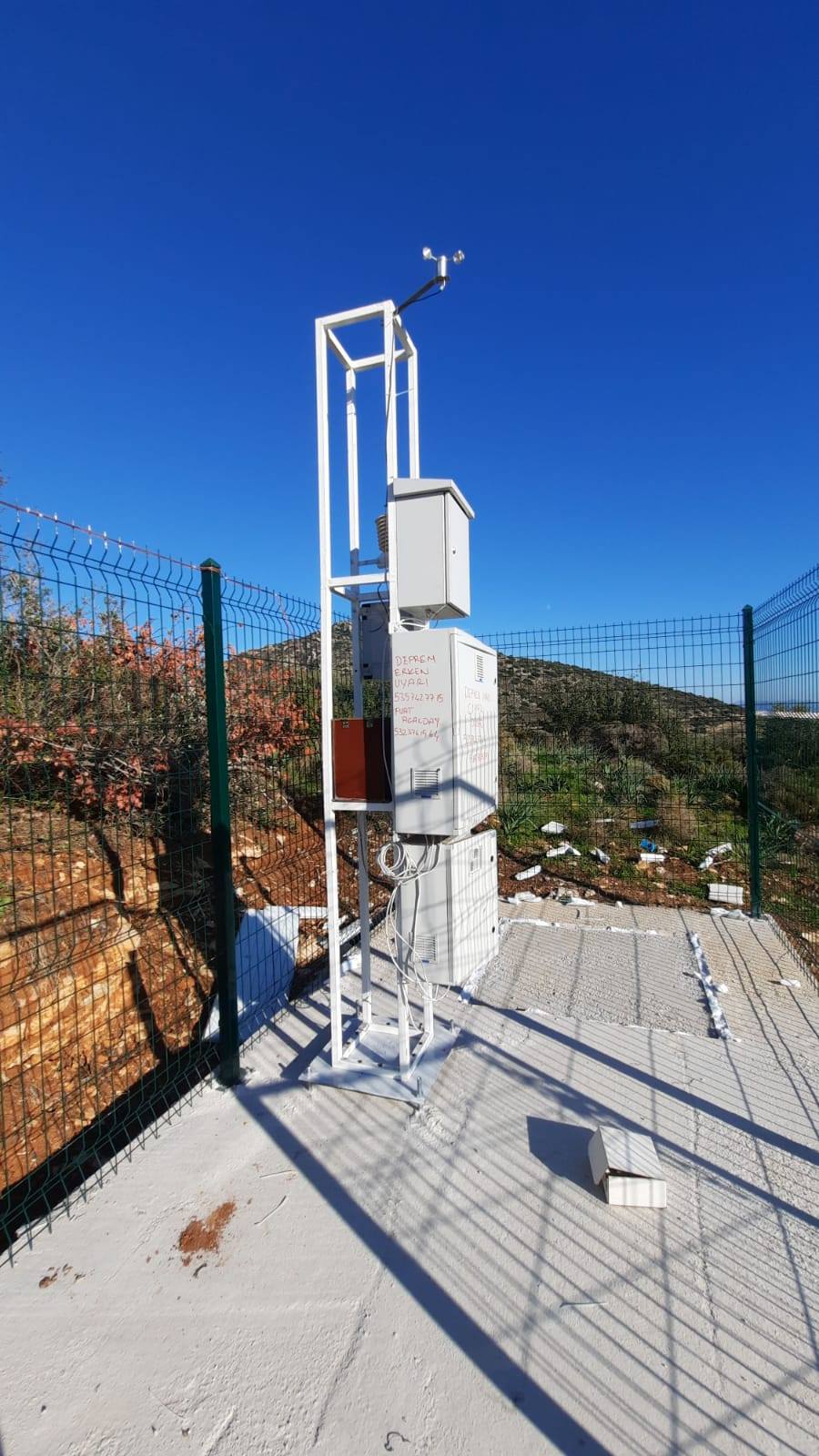 Datça'da deprem tahmin istasyonu hizmete girdi