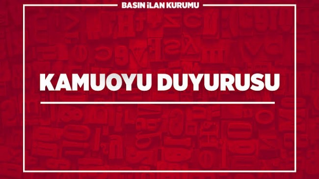 BASIN İLAN KURUMU’NDAN SÖZCÜ GAZETESİ AÇIKLAMASI