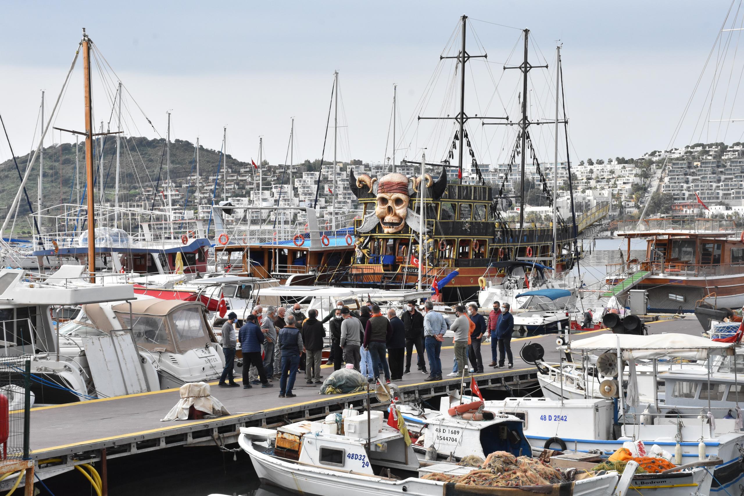 Tekne sahiplerinden iskele bağlama fiyatına tepki