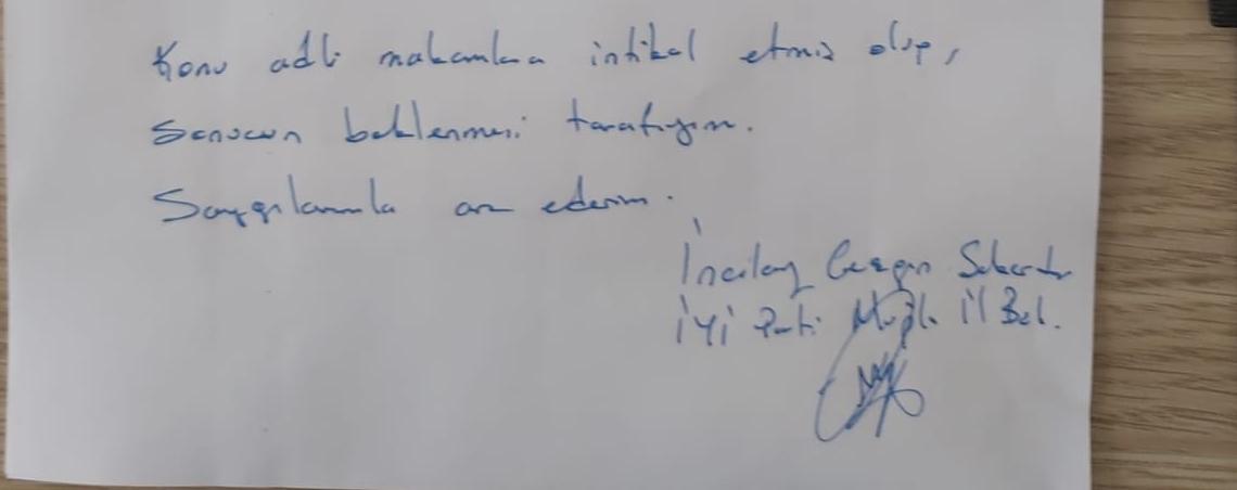 İncilay Şekerdağ’ın Tecrübesi