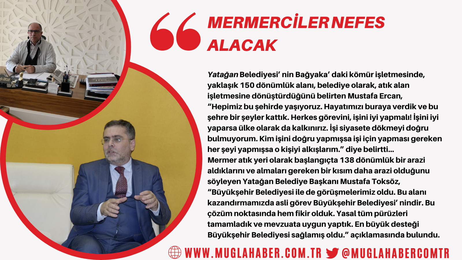 MERMERCİLER NEFES ALACAK