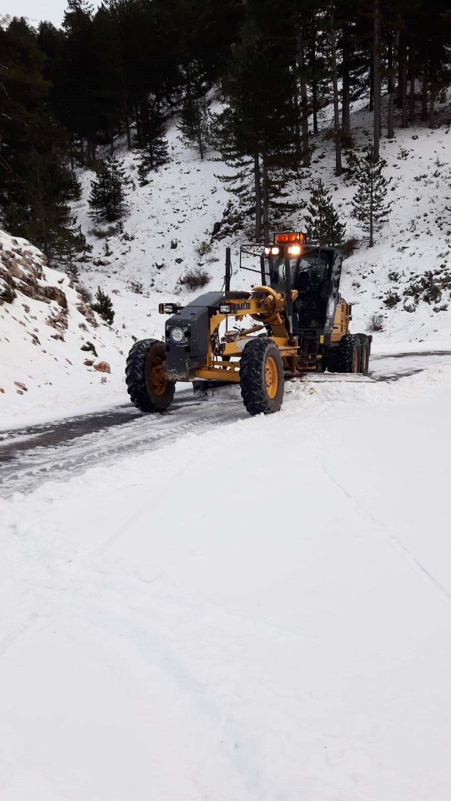 Yılın ilk karı düştü