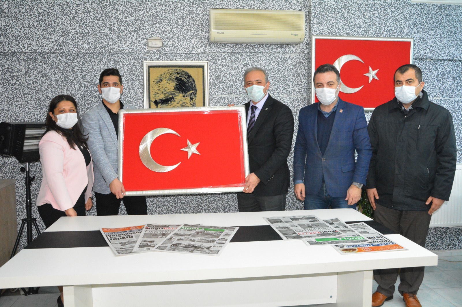 İl Başkanı Mete’den kongre öncesi ziyaret