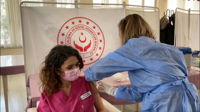 İl Müdürlüğü ‘nde Covid-19 aşılaması tamamlandı