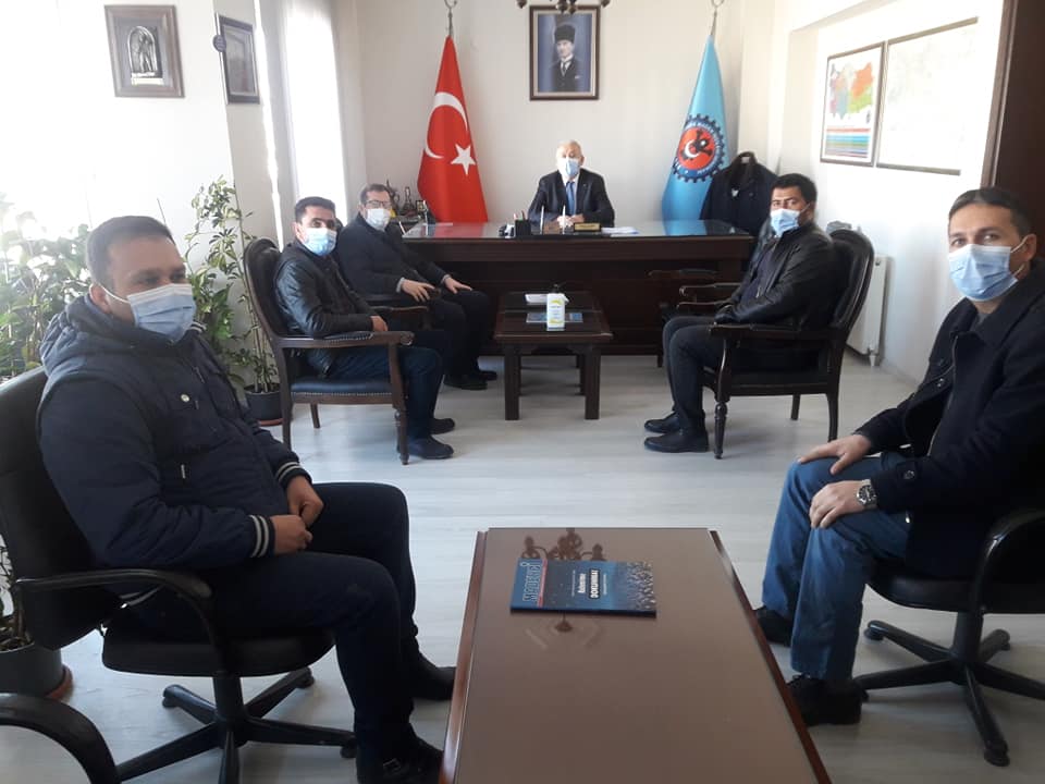 KAYMAKAM KÖKÇÜ’DEN MADEN-İŞ’E ZİYARET