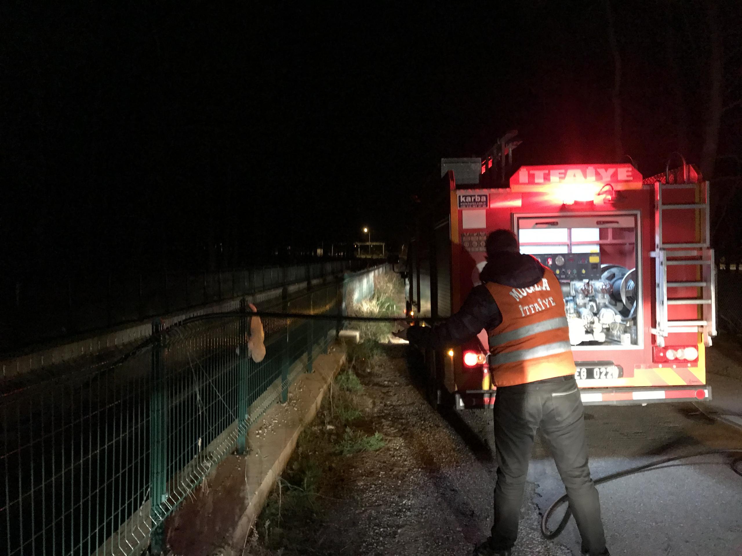 Fethiye'deki orman yangını söndürüldü