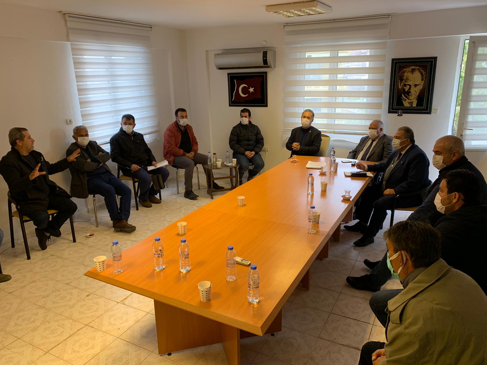 MİLLETVEKİLİ ÖZCAN, SÜRÜCÜLERİN SORUNLARINI DİNLEDİ