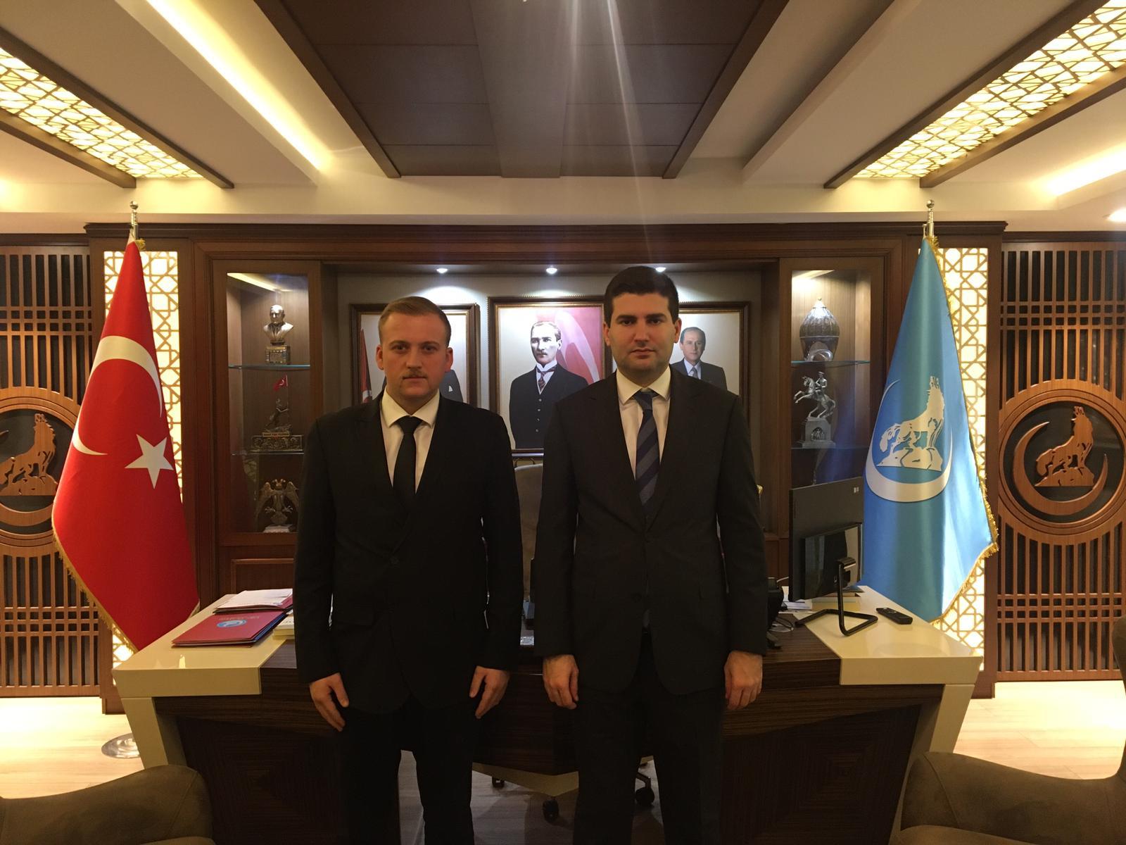 DEMİREL’DEN GENEL BAŞKAN YILDIRIM’A ZİYARET