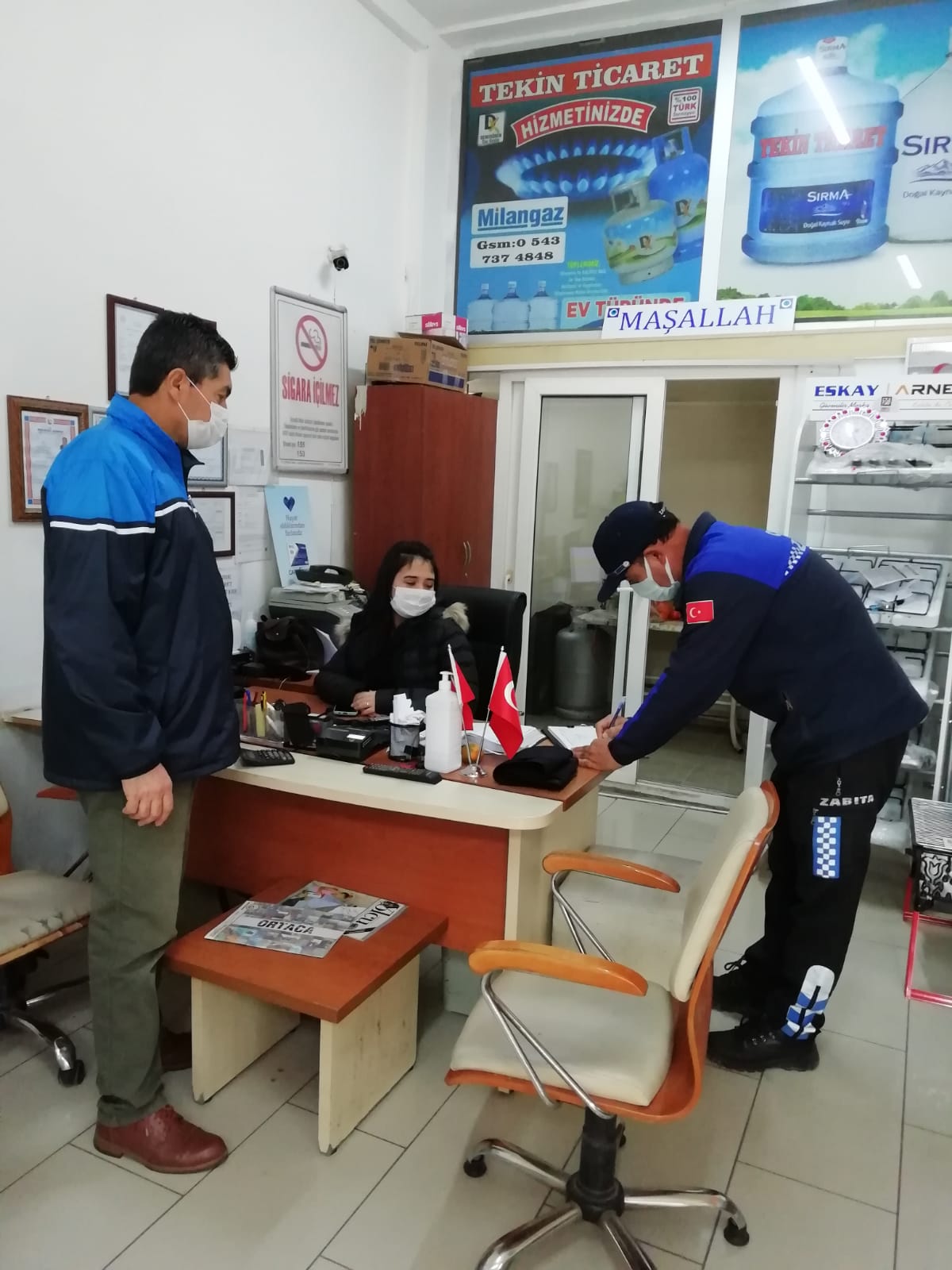 ORTACA’DA DENETİMLER SÜRÜYOR