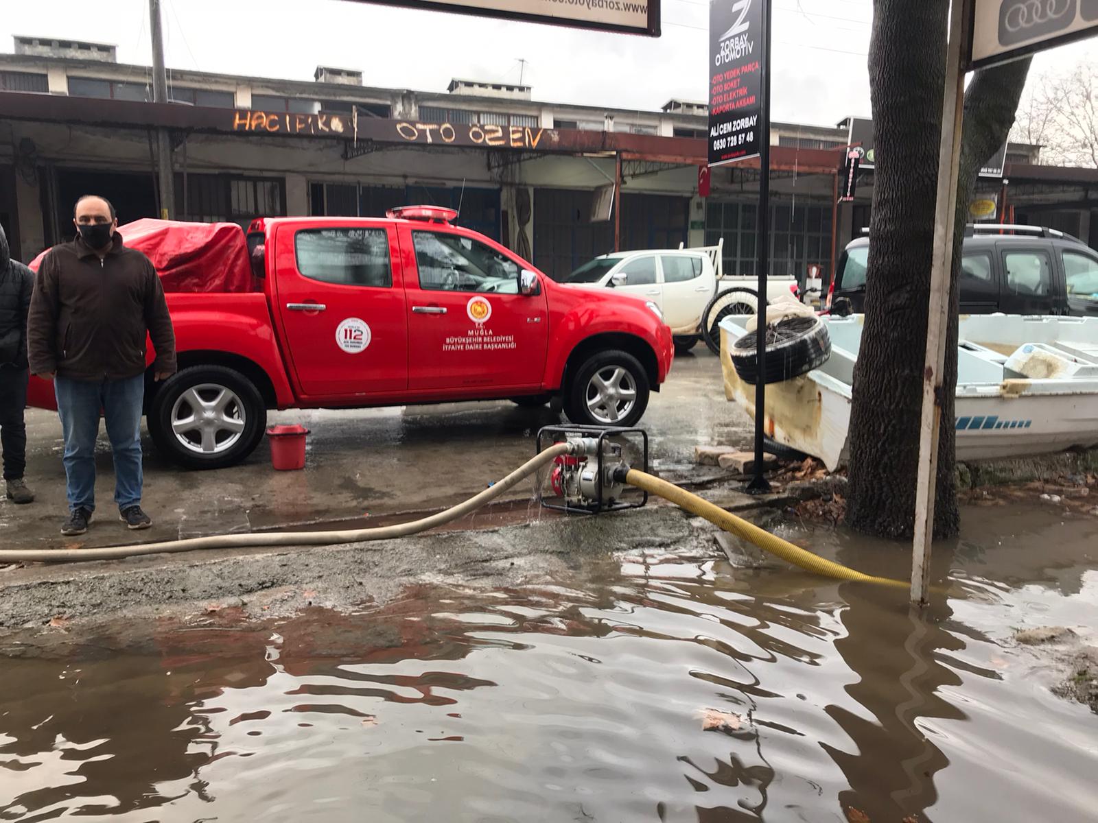 EN FAZLA YAĞIŞ MENTEŞE’YE DÜŞTÜ