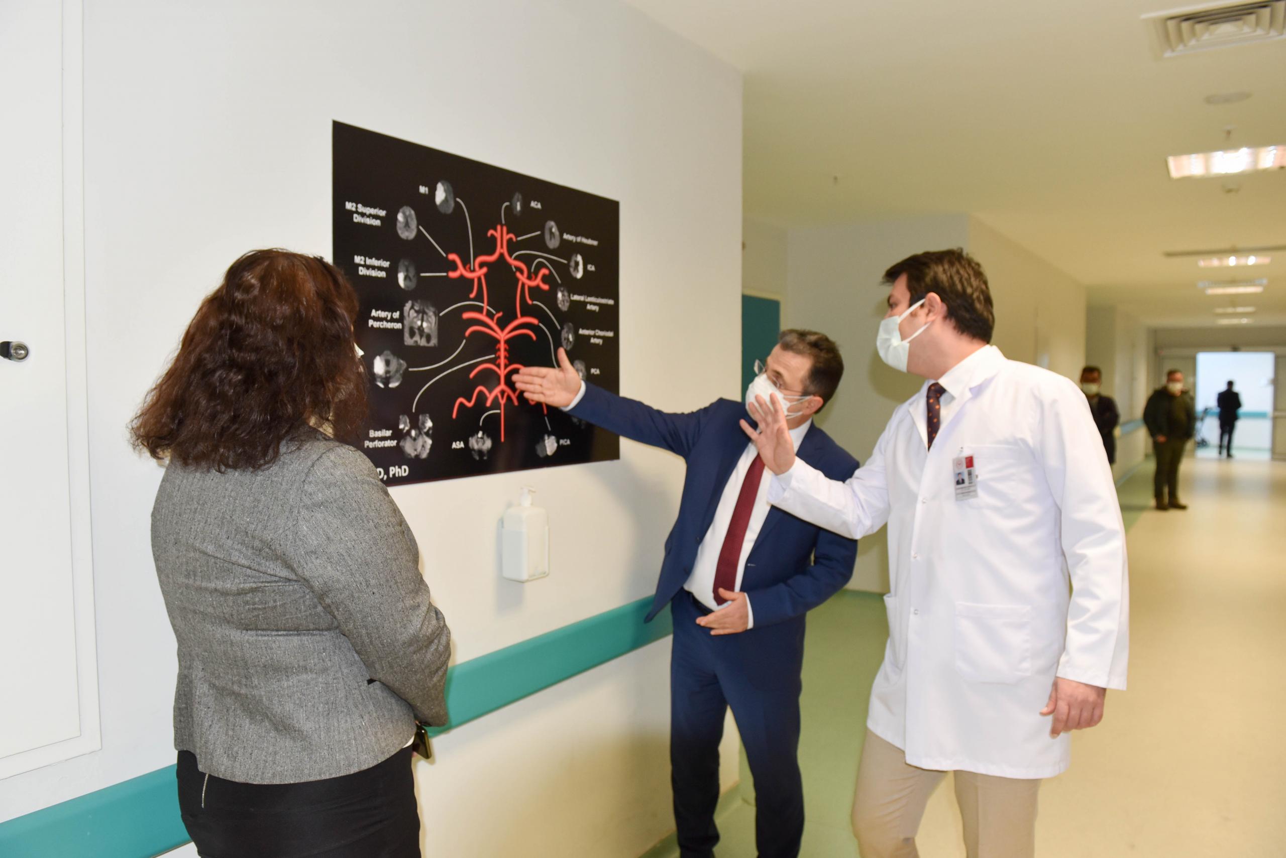 REKTÖR ÇİÇEK’TEN İNME MERKEZİ'NE ZİYARET