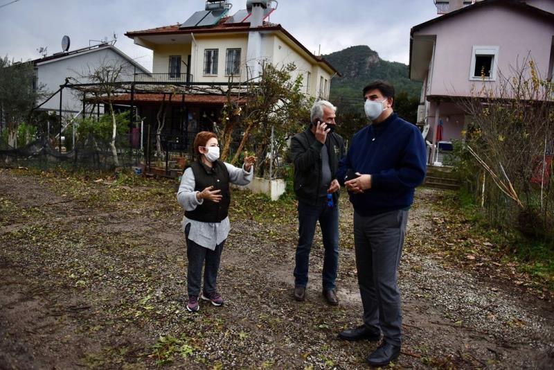 Başkan Karaca, hortum sonrası vatandaşlarla buluştu