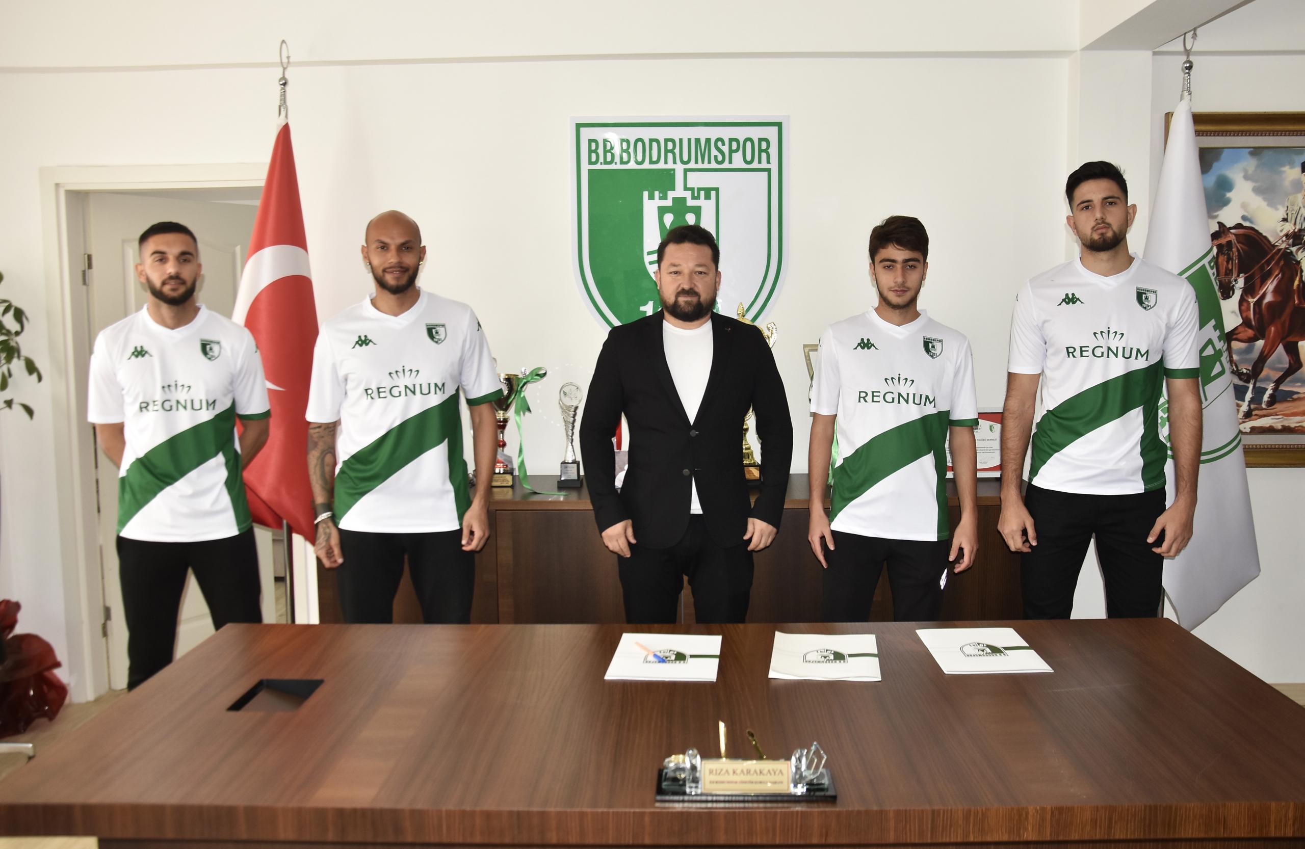 Bodrumspor'a 4 transfer