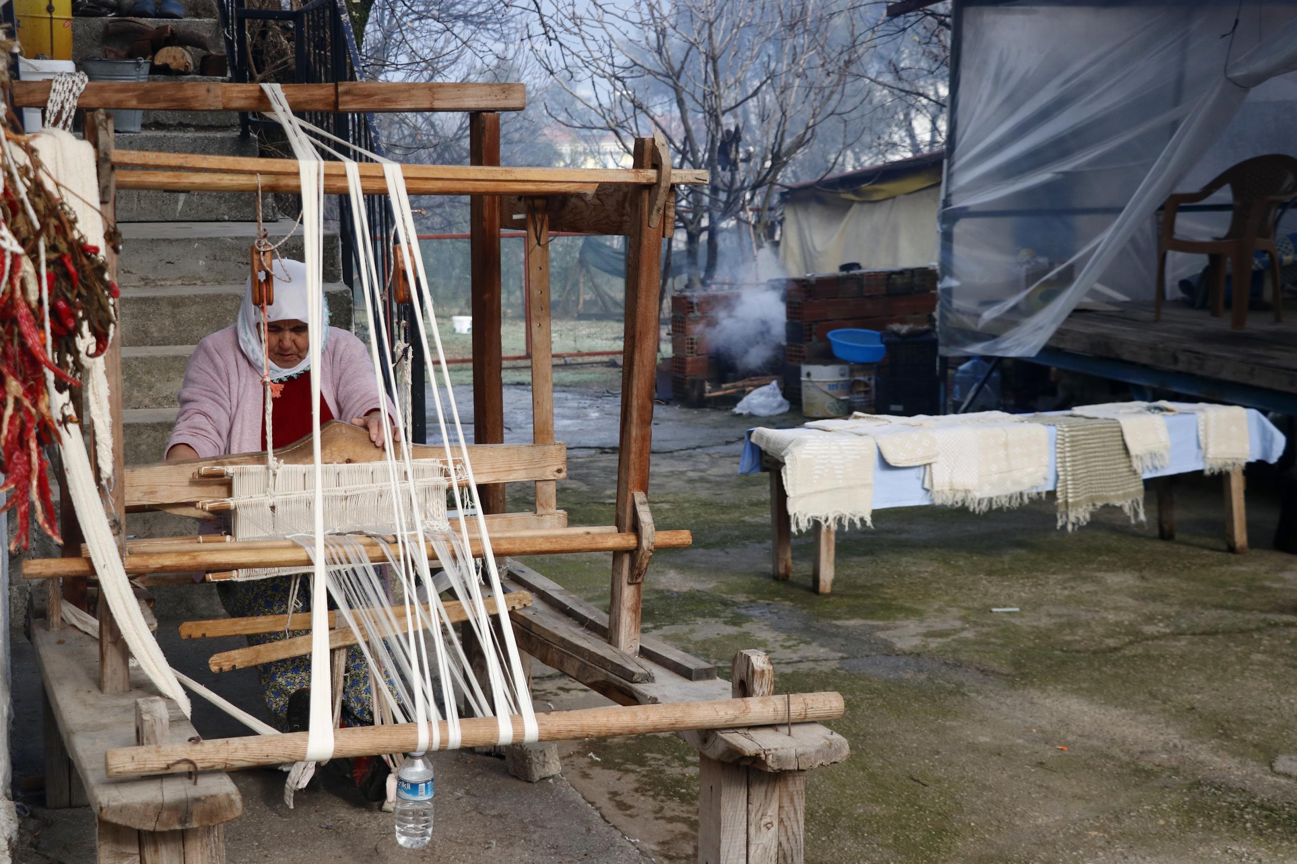 Fethiye'nin "Üzümlü dastarı dokuması" tescillendi