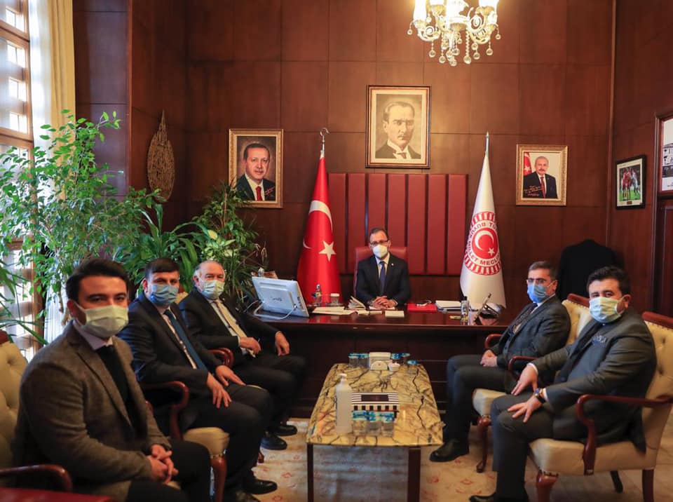 BAŞKAN TOKSÖZ’DEN BAKAN ZİYARETİ