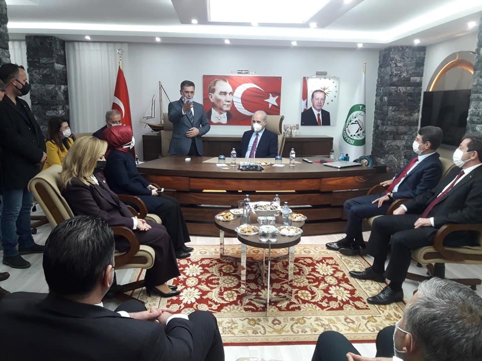 KURTULMUŞ VE CANİKLİ’DEN YATAĞAN ZİYARETİ