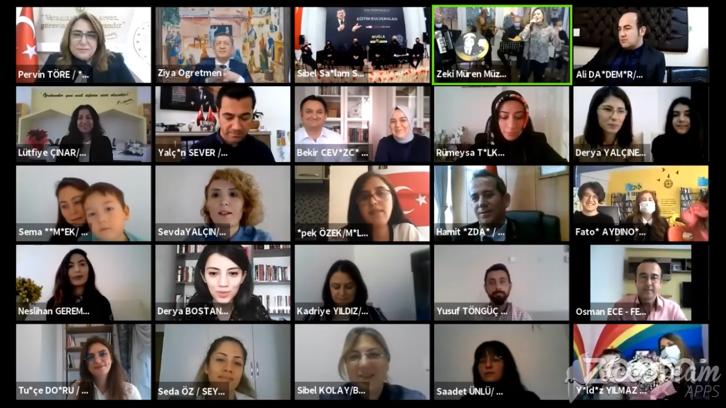 BAKAN SELÇUK, MUĞLA’DAKİ ÖĞRETMENLERLE DİJİTALDE BULUŞTU