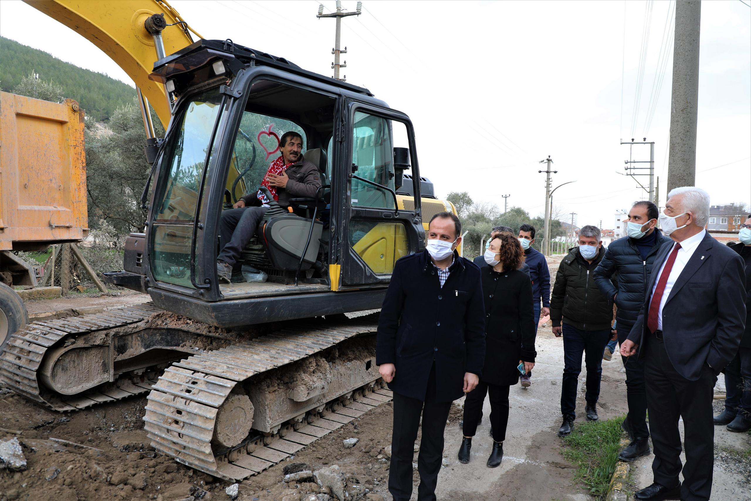 ULA’DA YAĞMUR SUYU ANA HATTI TAMAMLANDI