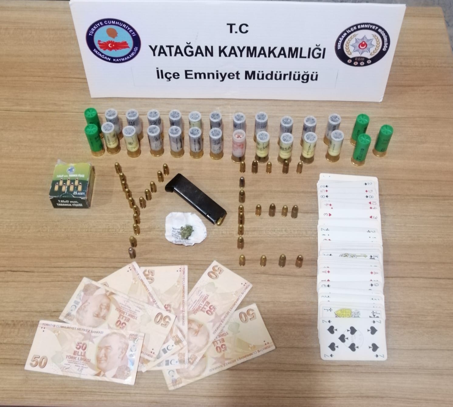 YATAĞAN’DA KUMAR OPERASYONU