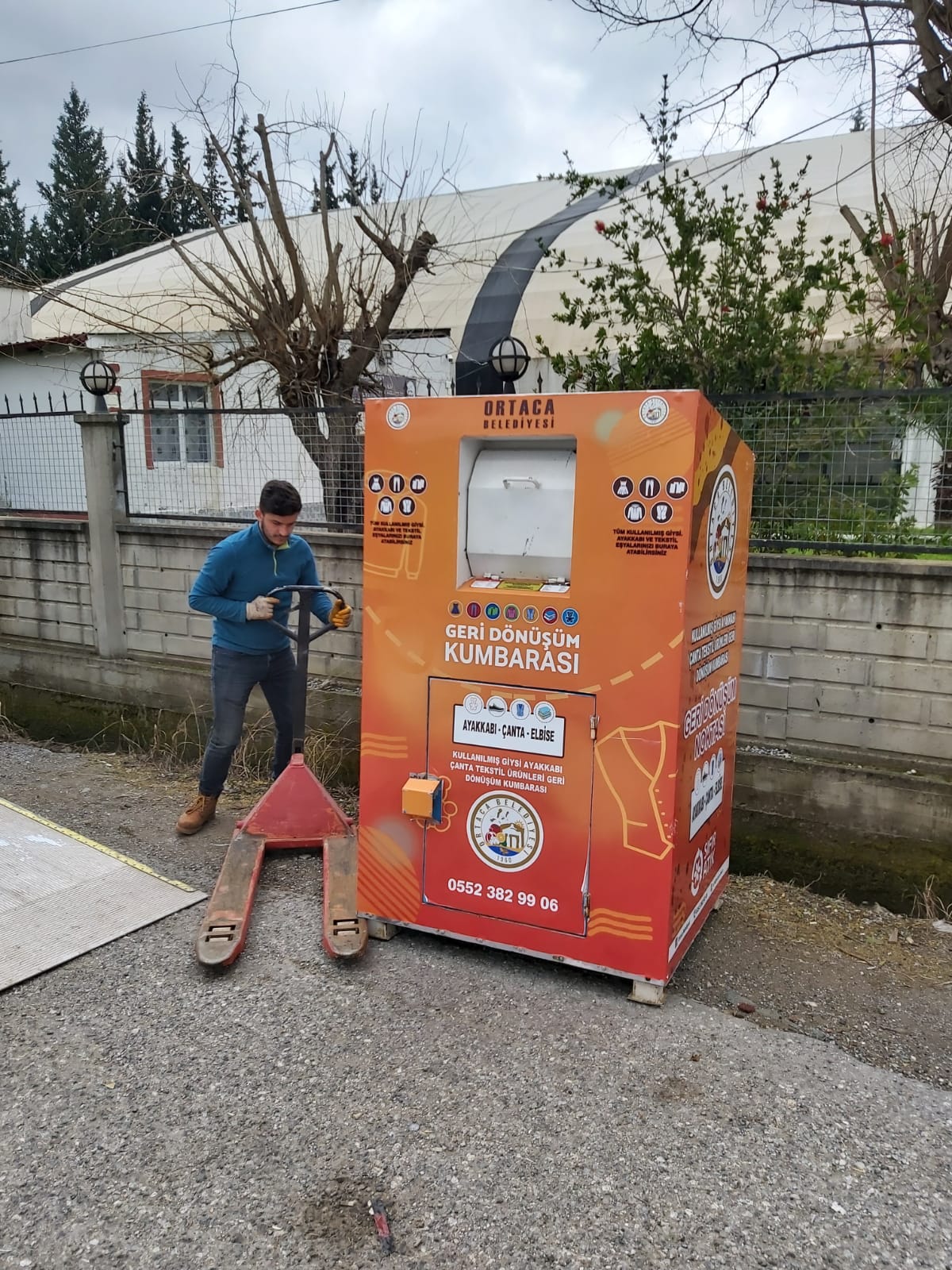 ORTACA’DA “GERİ DÖNÜŞÜM KUMBARASI”  HAYATA GEÇTİ