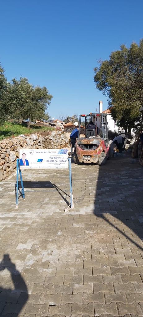 FESLEĞEN MAHALLESİ’NDE PARKE KAPLAMA ÇALIŞMASI TAMAMLANDI