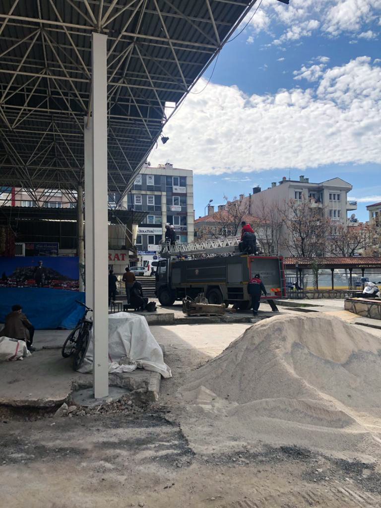 PAZARYERİ YENİLENDİ