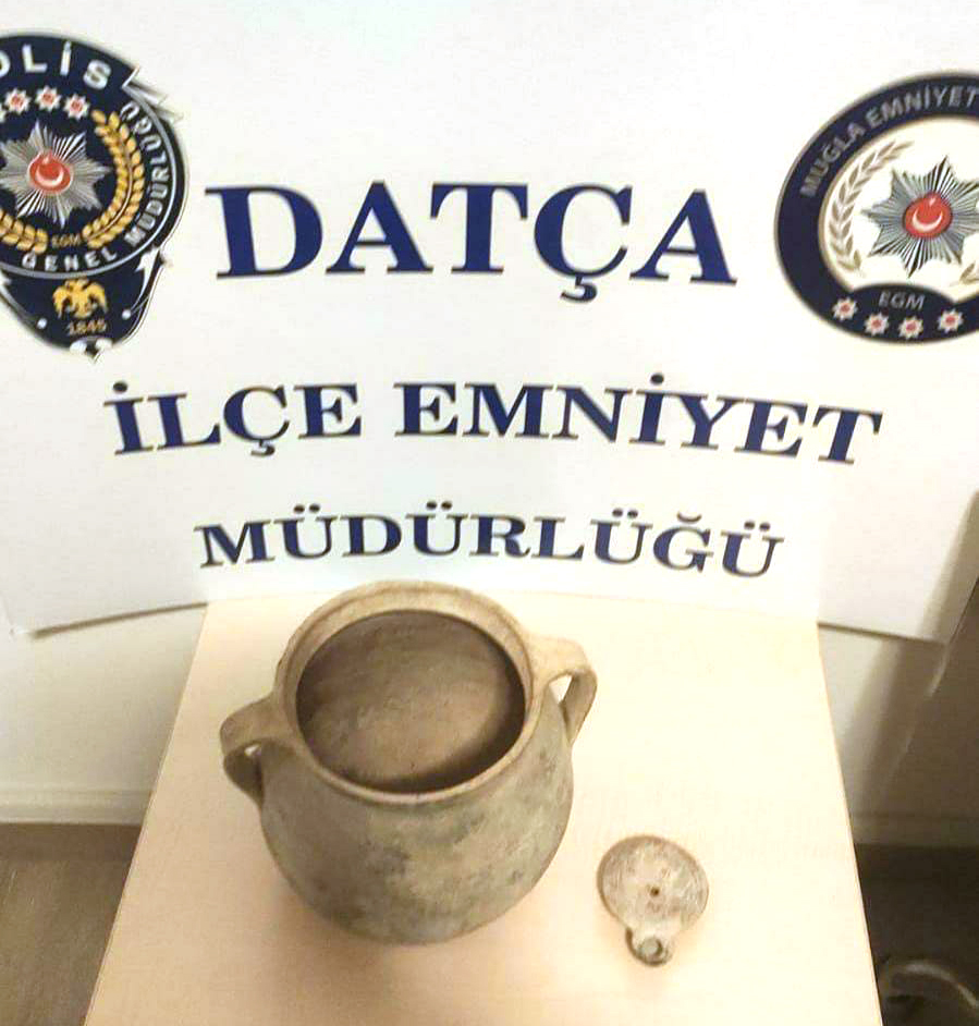 tarihi eser operasyonunda bir kişi gözaltına alındı