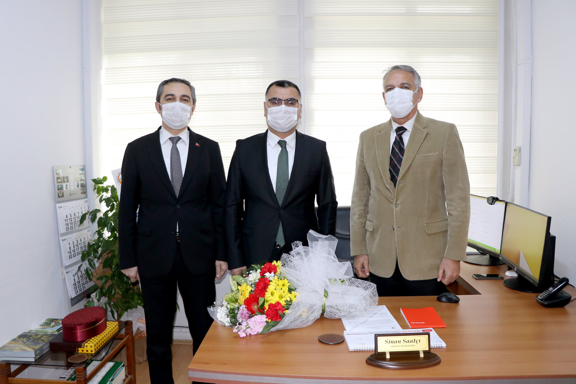 BTİ ŞUBE MÜDÜRÜ SAATÇİ GÖREVE BAŞLADI