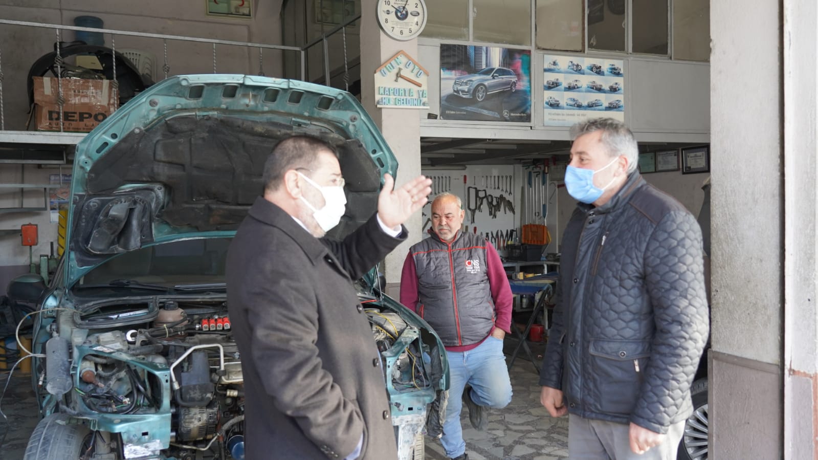 BAŞKAN TOKAT’TAN SANAYİ ZİYARETİ