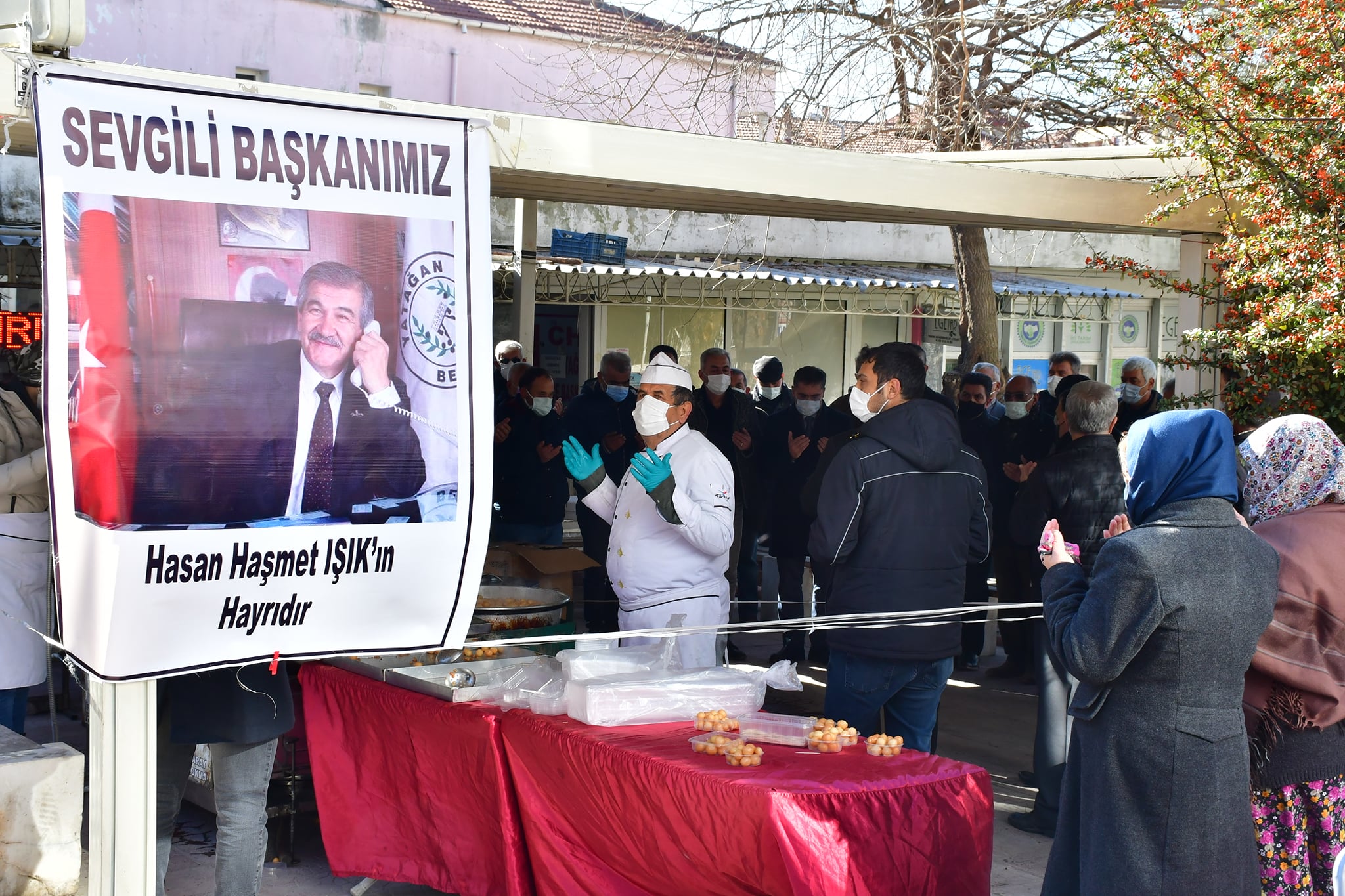 HAŞMET IŞIK HAYRINA LOKMA DÖKÜLDÜ