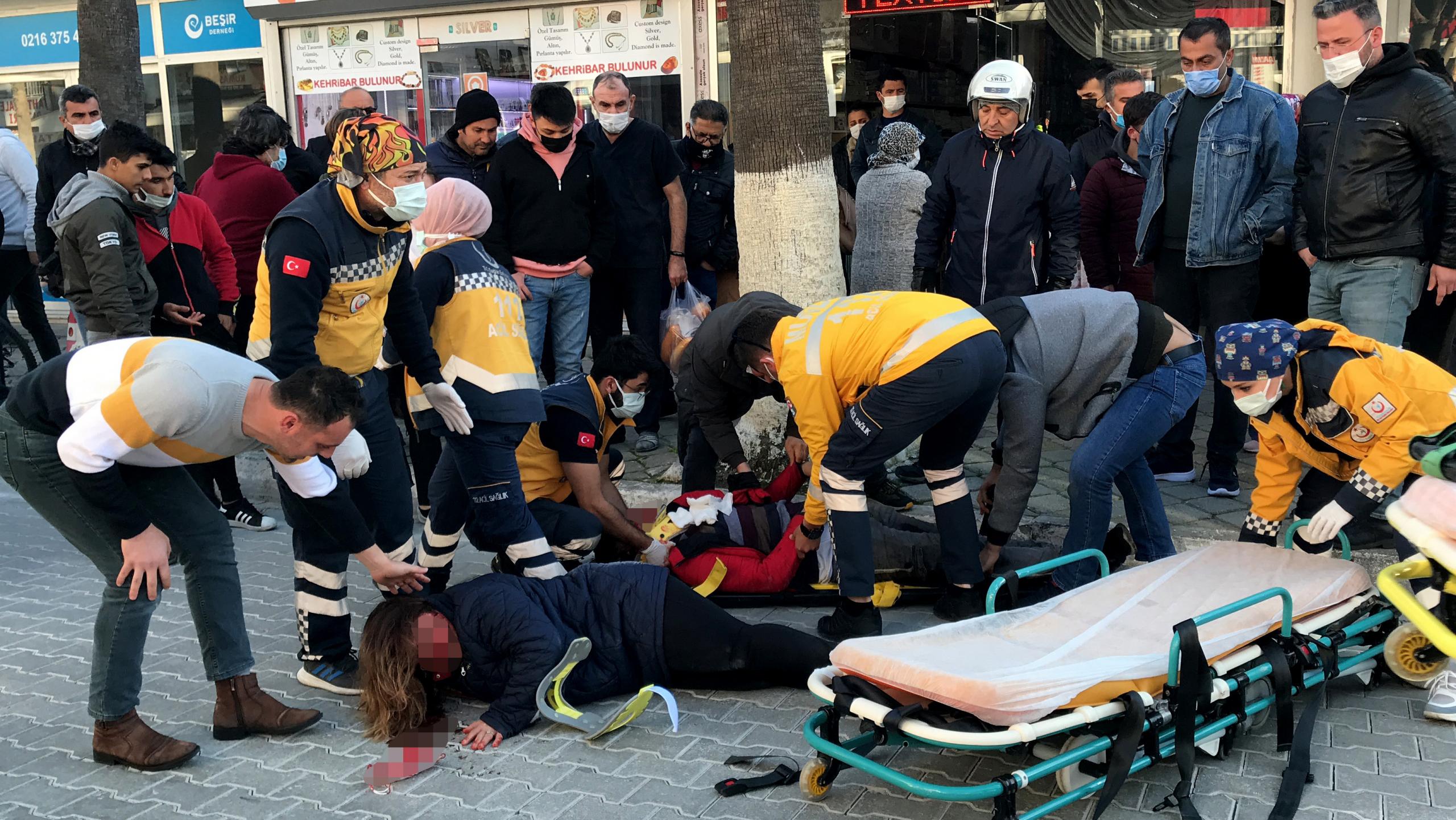 Muğla'da yayaya çarpan motosikletli, kafasına aldığı yarayla yaşamını yitirdi