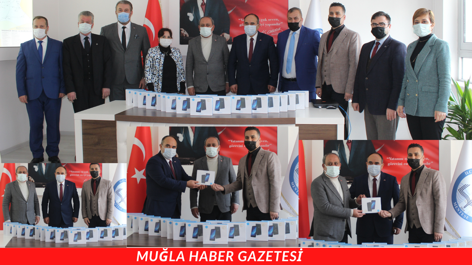 MHP MENTEŞE’DEN ÖĞRECİLER İÇİN TABLET DESTEĞİ