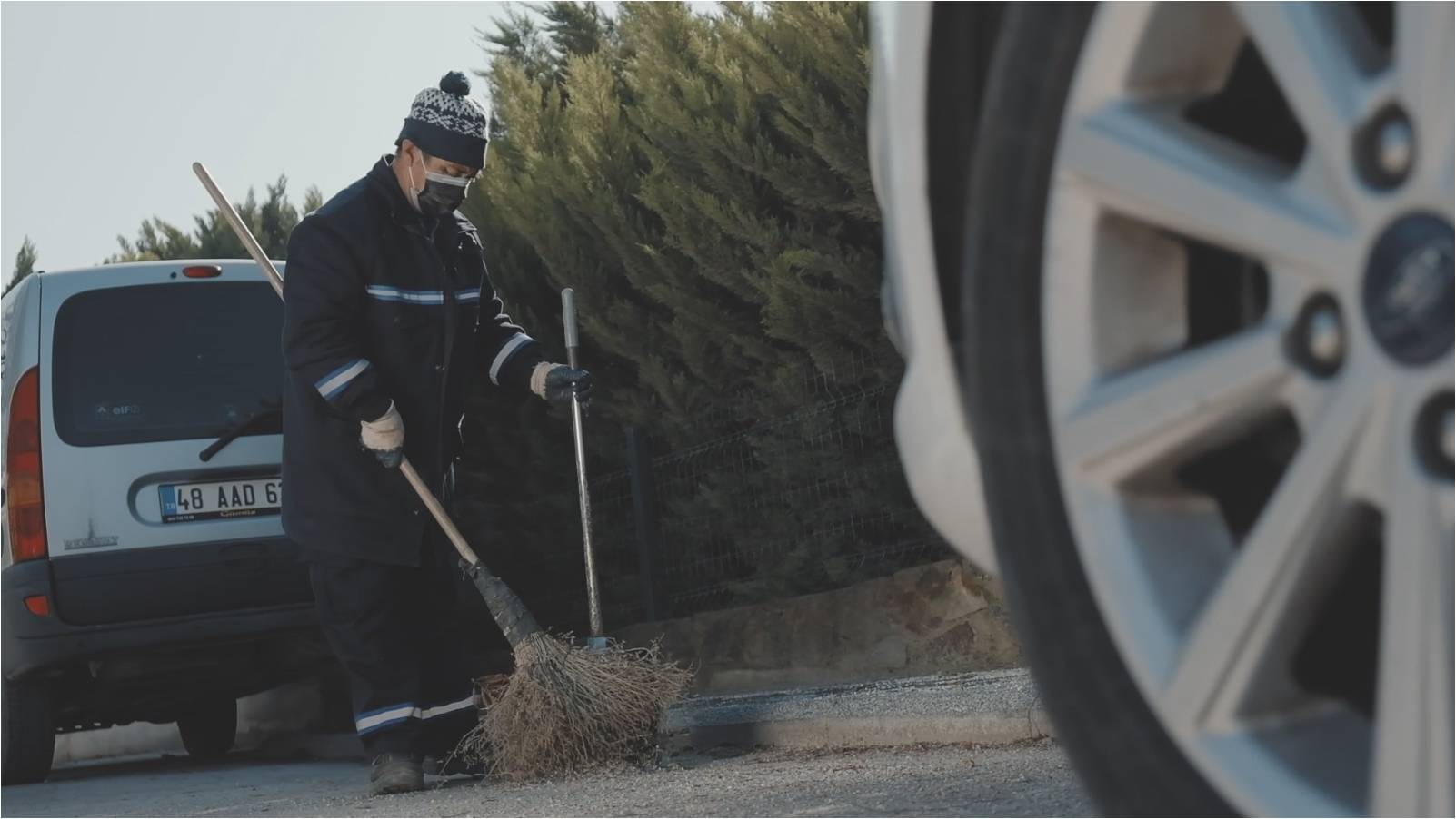 temizlik işçisinin bir günü kısa filmle anlatıldı