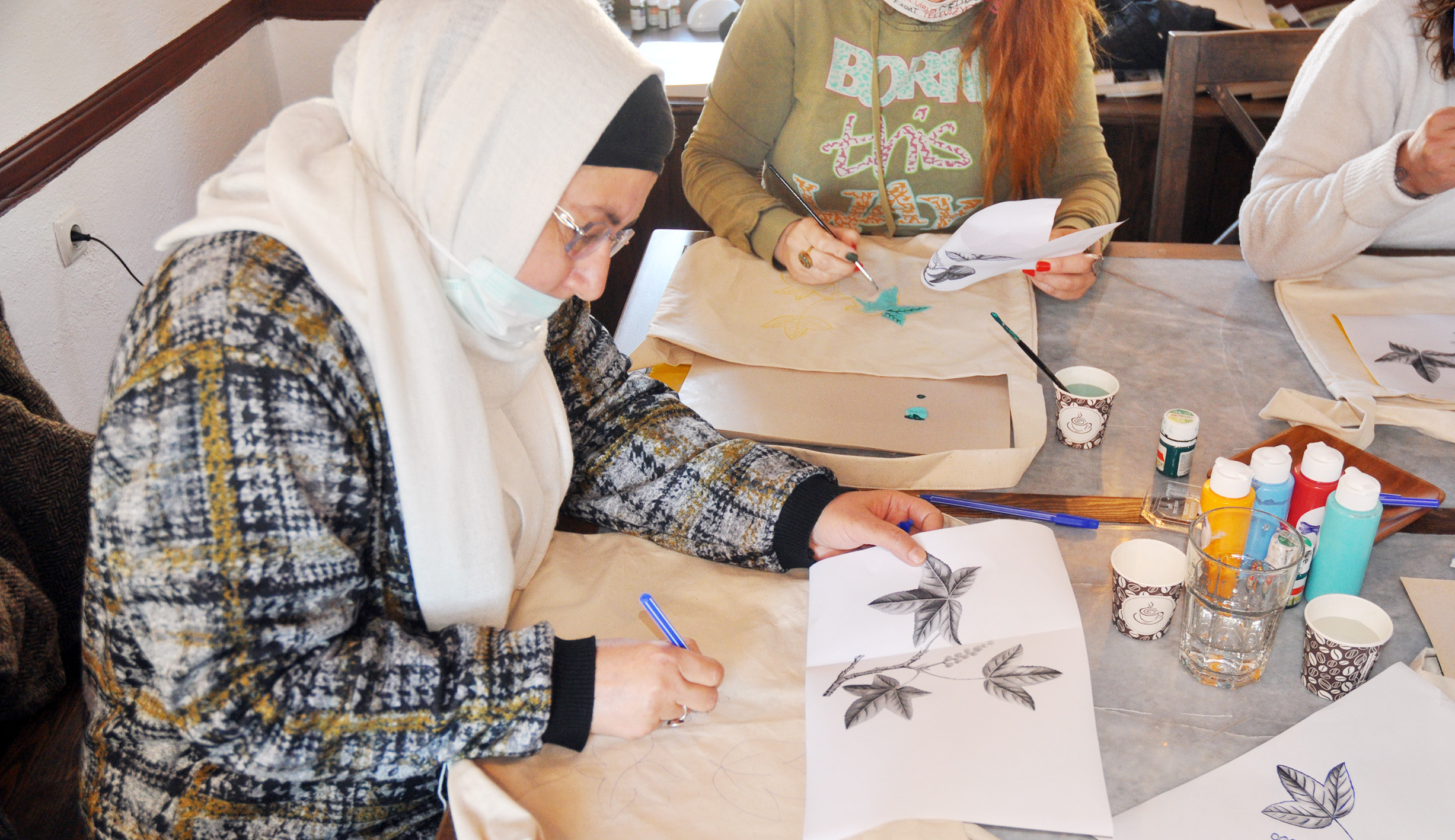 Tarihi konak aromatik bitkiler atölyesine ev sahipliği yapıyor