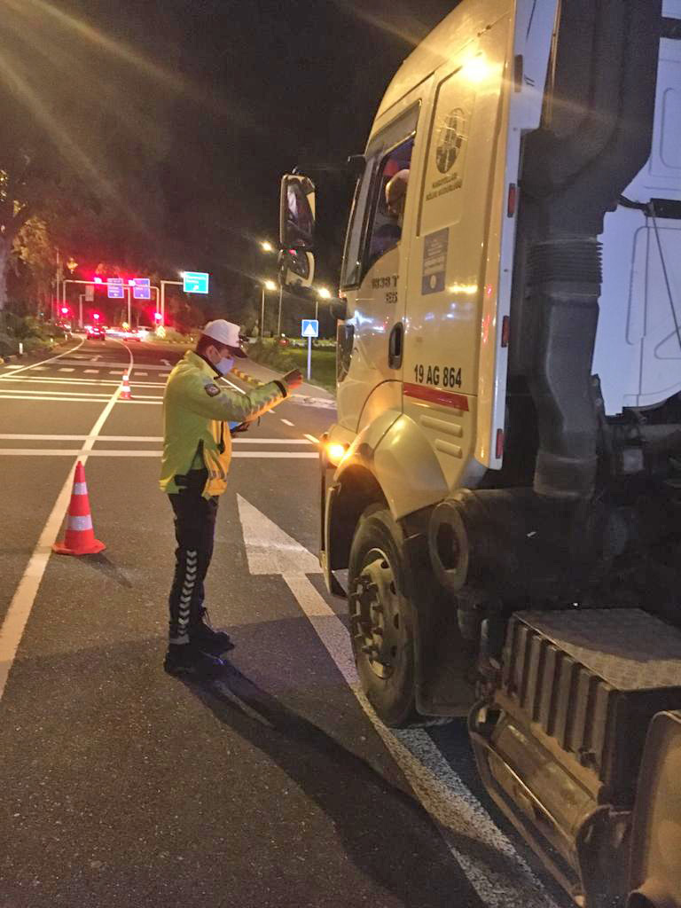 kısıtlamadan muaf tutulan sürücülere denetim