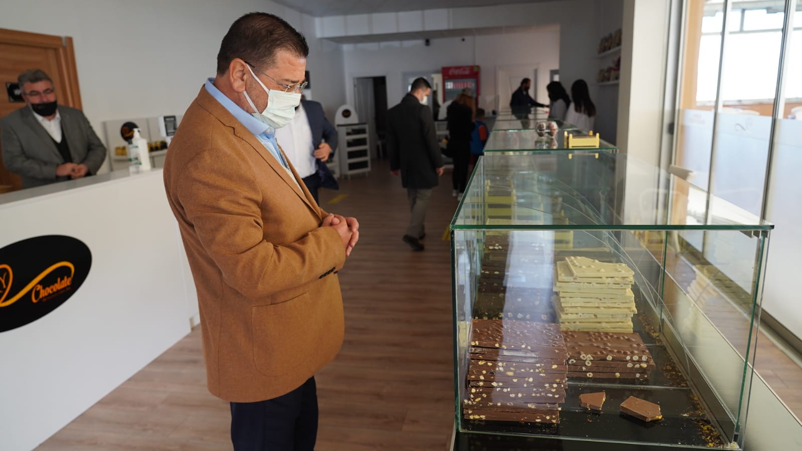 BAŞKAN TOKAT’TAN ÇİKOLATA MÜZESİ’NE ZİYARET